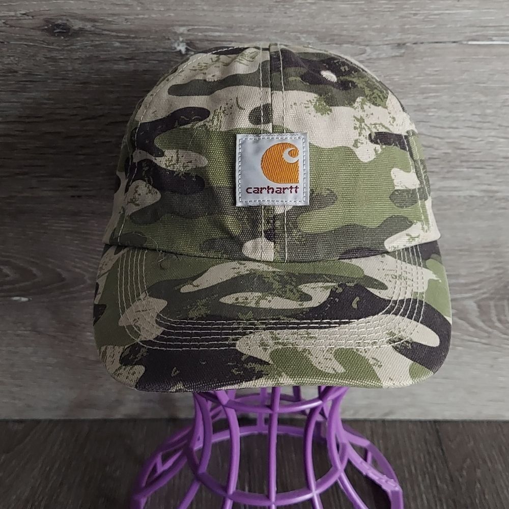 Children's Carhartt Camo Baseball Hat